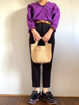 Yuさん（レディース・153cm）の春コーディネート