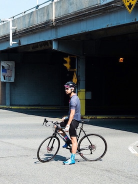 「Raphaのアイテム」を使った、st23さん（メンズ・185cm）の冬コーディネート