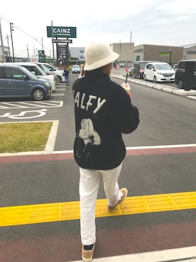 「GALFY（ガルフィー）のアイテム（ジャケット/アウター）」を使った、mahiさん（メンズ・170cm）の秋コーディネート