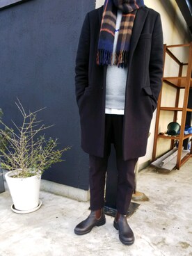 ジュンさん（メンズ・174cm）の冬コーディネート