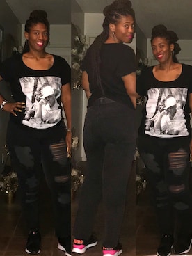 「Mossimo（モッシモ）のアイテム（パンツ）」を使った、KenKen さん（レディース・168cm）の秋コーディネート