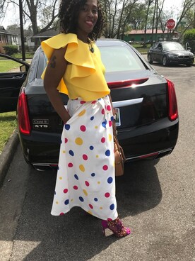 「Jessica Simpson（ジェシカシンプソン）のアイテム」を使った、KenKen さん（レディース・168cm）の春コーディネート