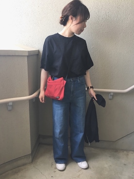 「ギャザーブルゾン」｜mIhOさん（レディース・150cm）の夏コーディネート
