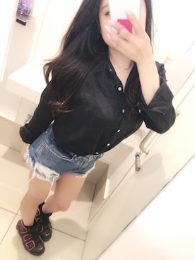 「色気」｜mii?さん（レディース・152cm）の春コーディネート