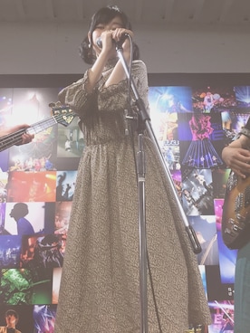 「Freesia（フリージア）のアイテム（ワンピース/ドレス）」を使った、nさん（レディース・156cm）の夏コーディネート