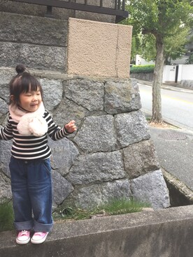 neoさん（キッズ・80cm）の秋コーディネート