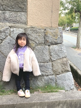 neoさん（キッズ・90cm）の秋コーディネート