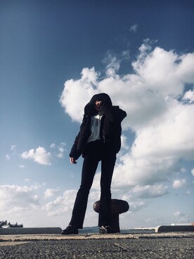 miyamiyaさん（レディース・161cm）の冬コーディネート