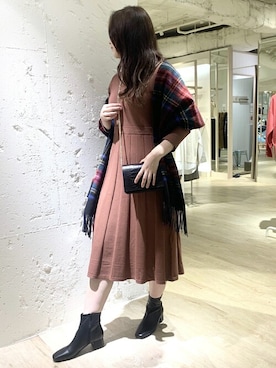 「tweedmill」｜FREDY&GLOSTER stylingさん（レディース・160cm）の秋コーディネート