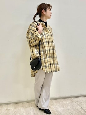 「fredy repit（フレディレピ）のアイテム（バッグ）」を使った、FREDY&GLOSTER stylingさん（レディース・159cm）の冬コーディネート