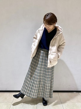 FREDY&GLOSTER stylingさん(レディース・156cm)の冬コーディネート