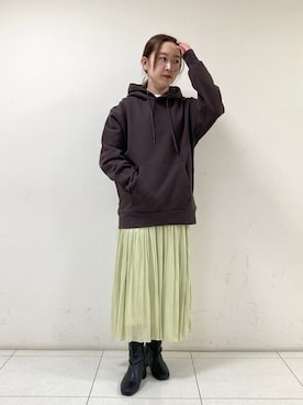 FREDY&GLOSTER stylingさん(レディース・154cm)の冬コーディネート