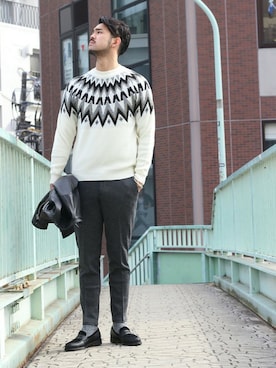 TERAさん（メンズ・183cm）の冬コーディネート