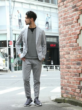 TERAさん（メンズ・183cm）の冬コーディネート