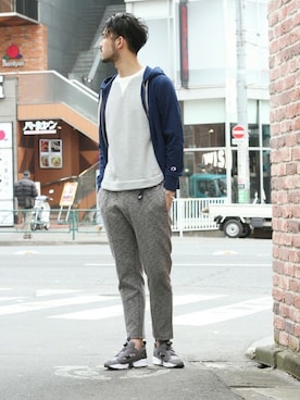 TERAさん（メンズ・183cm）の冬コーディネート