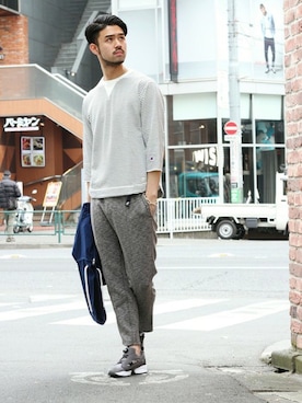 TERAさん（メンズ・183cm）の冬コーディネート