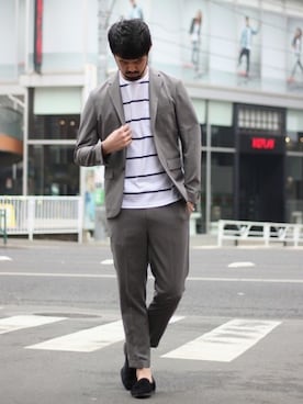 TERAさん（メンズ・183cm）の春コーディネート