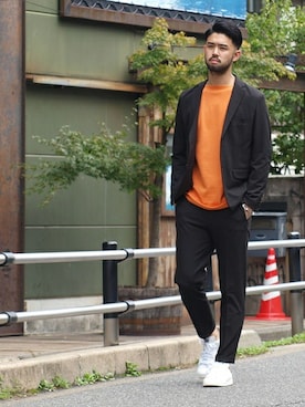 TERAさん（メンズ・183cm）の秋コーディネート