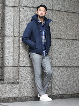 TERAさん（メンズ・183cm）の秋コーディネート