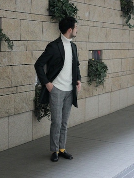 TERAさん（メンズ・183cm）の秋コーディネート