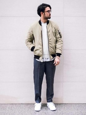 TERAさん（メンズ・183cm）の秋コーディネート