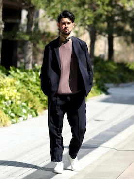 TERAさん（メンズ・183cm）の春コーディネート