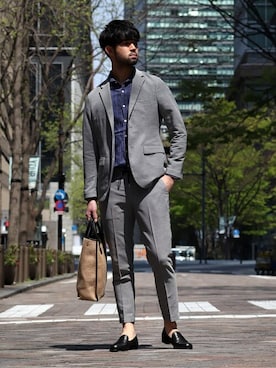 TERAさん（メンズ・183cm）の春コーディネート