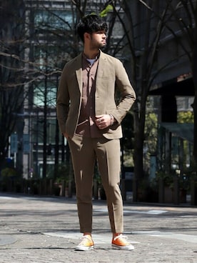 TERAさん（メンズ・183cm）の春コーディネート