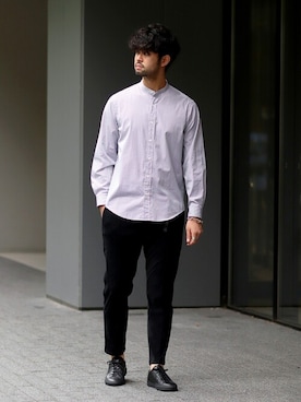 「COMMON PROJECTS（コモンプロジェクト）のアイテム」を使った、TERAさん（メンズ・183cm）の夏コーディネート