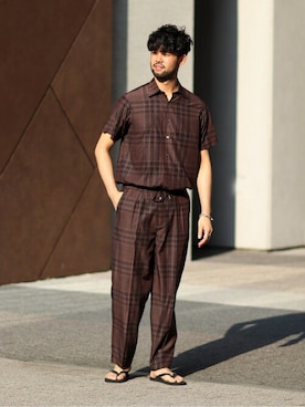 TERAさん（メンズ・183cm）の夏コーディネート