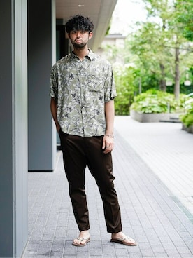 TERAさん（メンズ・183cm）の夏コーディネート