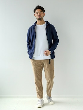 「alvana（アルヴァナ）のアイテム」を使った、TERAさん（メンズ・183cm）の秋コーディネート