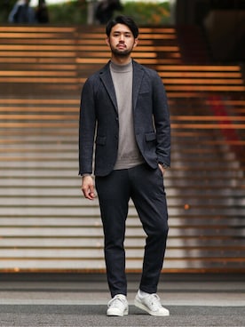 TERAさん（メンズ・183cm）の冬コーディネート