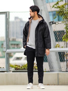 TERAさん（メンズ・183cm）の冬コーディネート