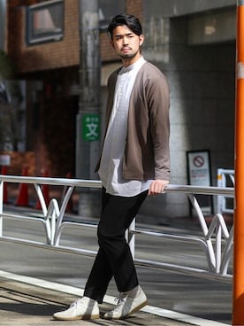 TERAさん（メンズ・183cm）の冬コーディネート