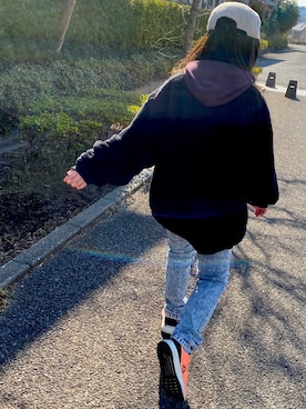「WEGO（ウィゴー）のアイテム（ジャケット/アウター）」を使った、umeさん（キッズ・145cm）の冬コーディネート