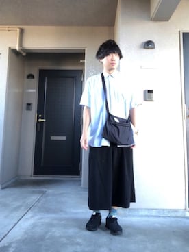 「macromauro（マクロマウロ）のアイテム」を使った、ごっちさん（メンズ・170cm）の秋コーディネート