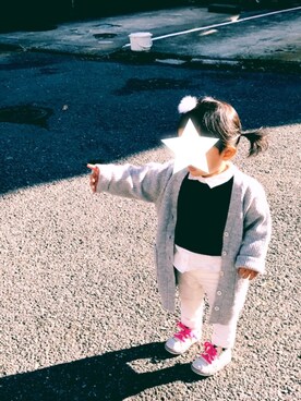 OTOMACHUさん（キッズ・80cm）の冬コーディネート