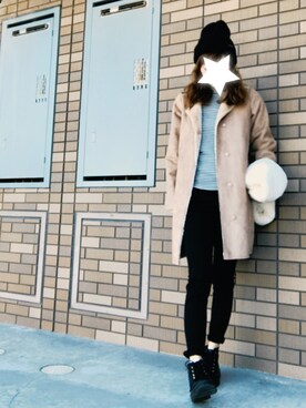 OTOMACHUさん（レディース・164cm）の冬コーディネート