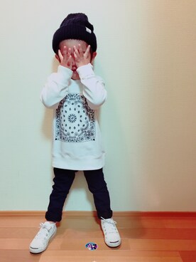 OTOMACHUさん(キッズ・100cm)の冬コーディネート