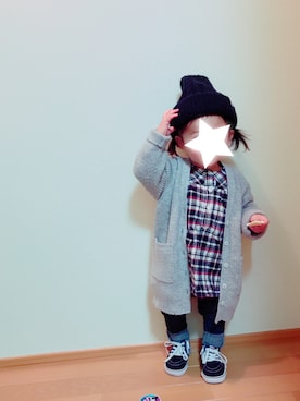 OTOMACHUさん（キッズ・80cm）の冬コーディネート