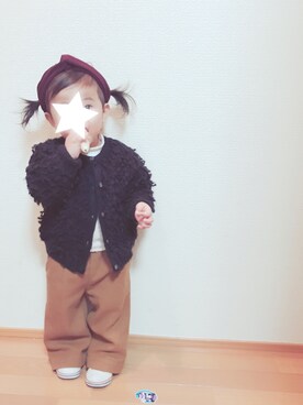 OTOMACHUさん（キッズ・80cm）の冬コーディネート