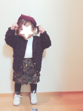 OTOMACHUさん（キッズ・80cm）の冬コーディネート