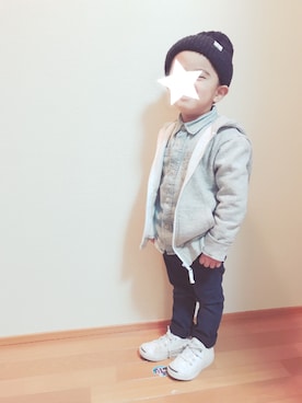 OTOMACHUさん（キッズ・100cm）の冬コーディネート