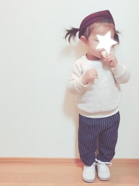 OTOMACHUさん（キッズ・80cm）の冬コーディネート