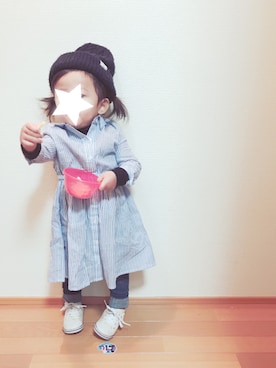 OTOMACHUさん（キッズ・80cm）の春コーディネート