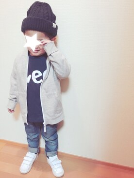 OTOMACHUさん（キッズ・100cm）の春コーディネート