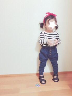 OTOMACHUさん（キッズ・80cm）の春コーディネート