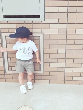 OTOMACHUさん（キッズ・80cm）の夏コーディネート