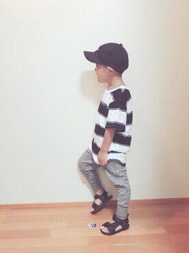 OTOMACHUさん（キッズ・100cm）の夏コーディネート